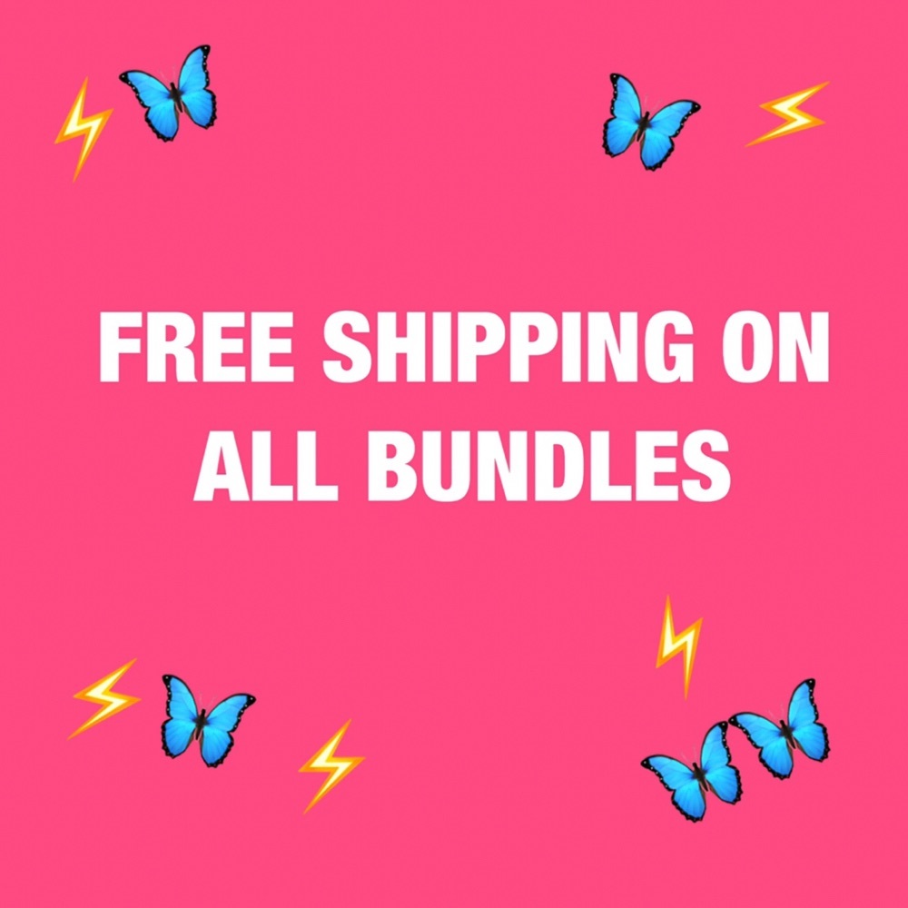 FREE SHIPPING ON BUNDLES THIS WEEKEND